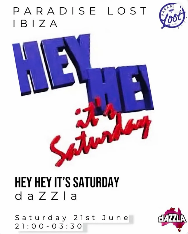 Hey Hey it's Saturday