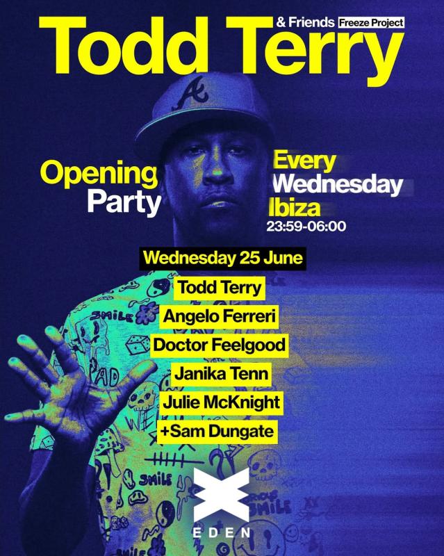 Todd Terry Presents Freeze Project Opening Party season 2025