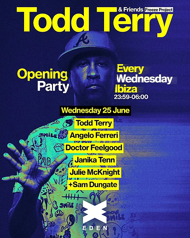 Todd Terry Presents Freeze Project Opening Party season 2025