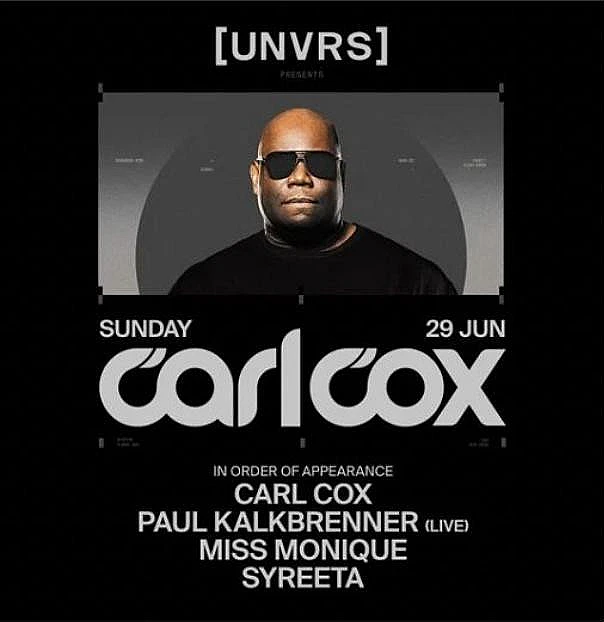 Carl Cox at UNVRS Ibiza