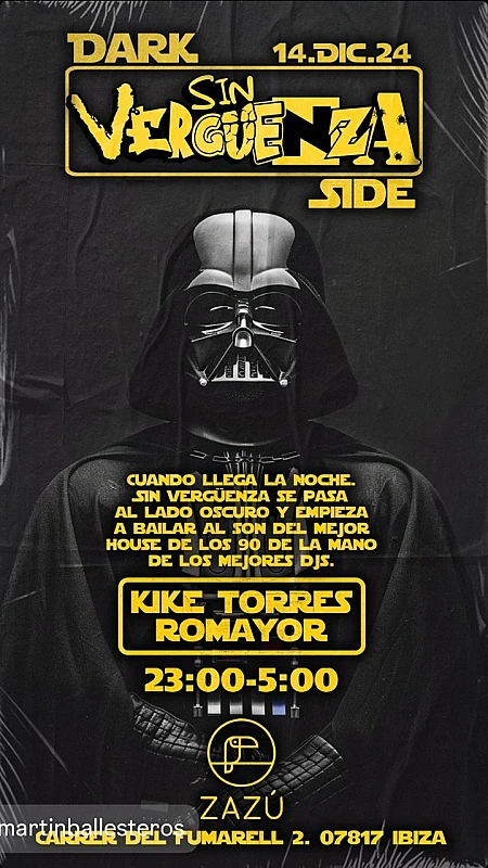 Sin Vergüenza Dark Side