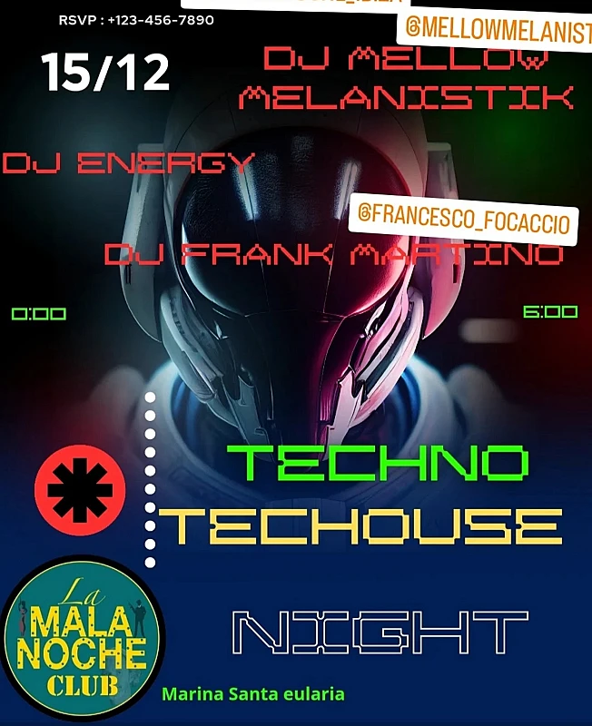 Techno Tech House Night