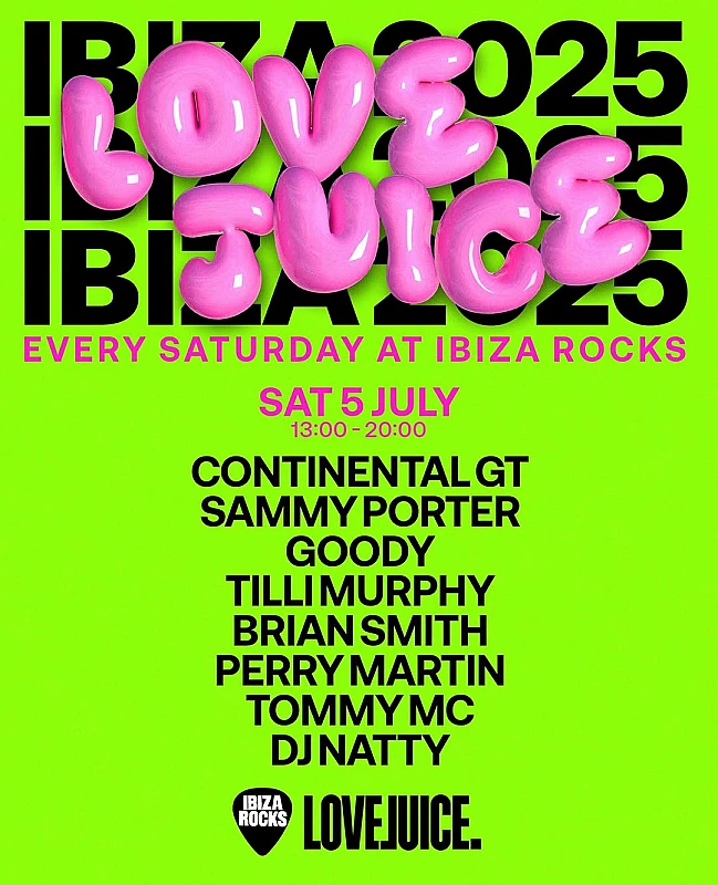 Lovejuice. Ibiza '25