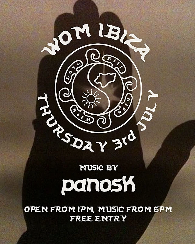 WOM Word of Mouth Radio Cafe Ibiza
