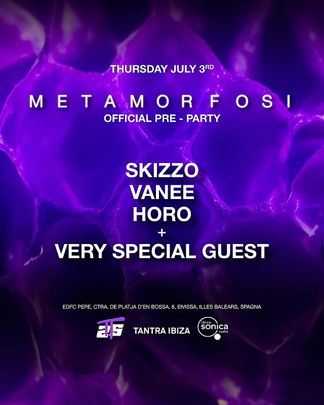 Metamorfosi Official Pre Party