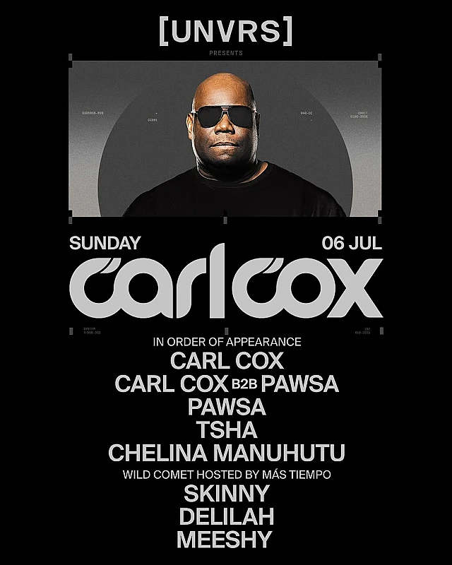 Carl Cox at UNVRS Ibiza