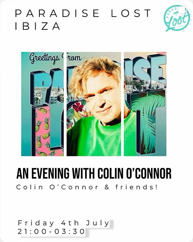 An Evening with Colin O'Connor