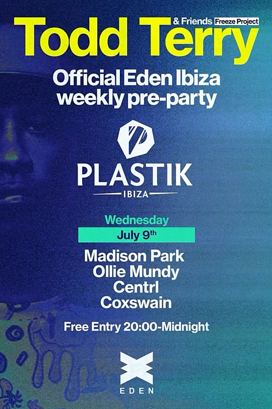 Todd Terry pre-party