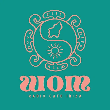 WOM Word of Mouth Radio Cafe Ibiza's Logo