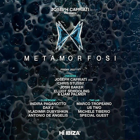 Joseph Capriati presents Metamorfosi