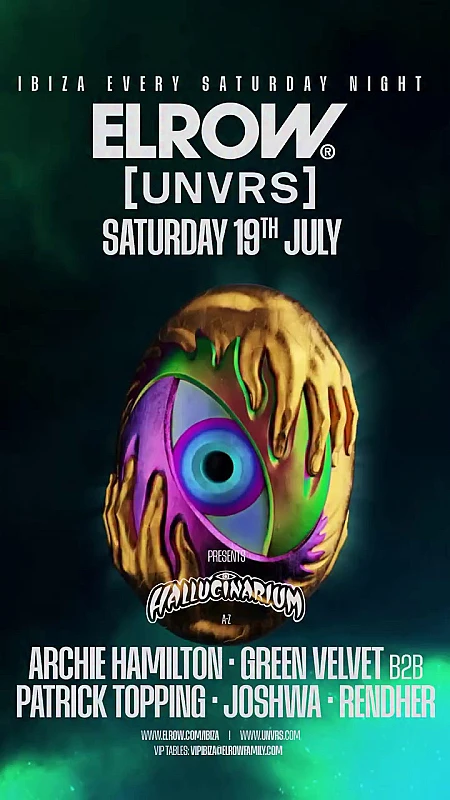Elrow at UNVRS Ibiza