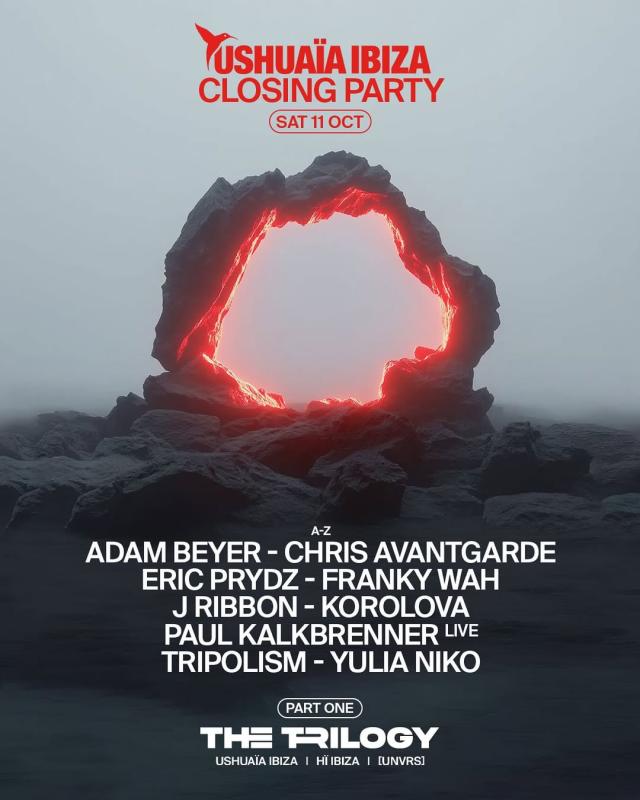 Ushuaïa Ibiza The Trilogy Closing Party season 2025