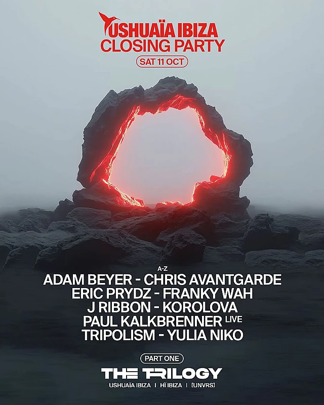 Ushuaïa Ibiza The Trilogy Closing Party season 2025
