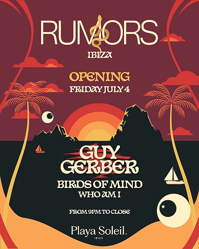 Rumors by Guy Gerber Opening Party season 2025