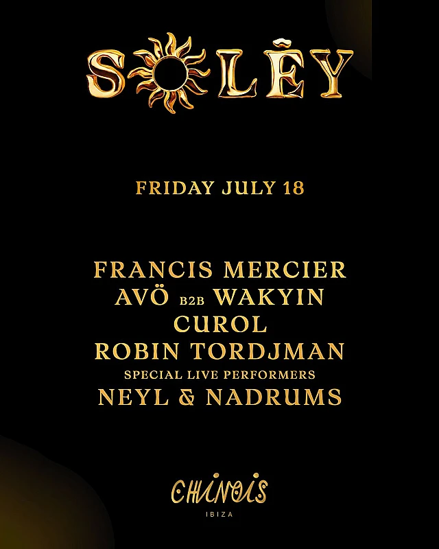 Francis Mercier presents Solèy