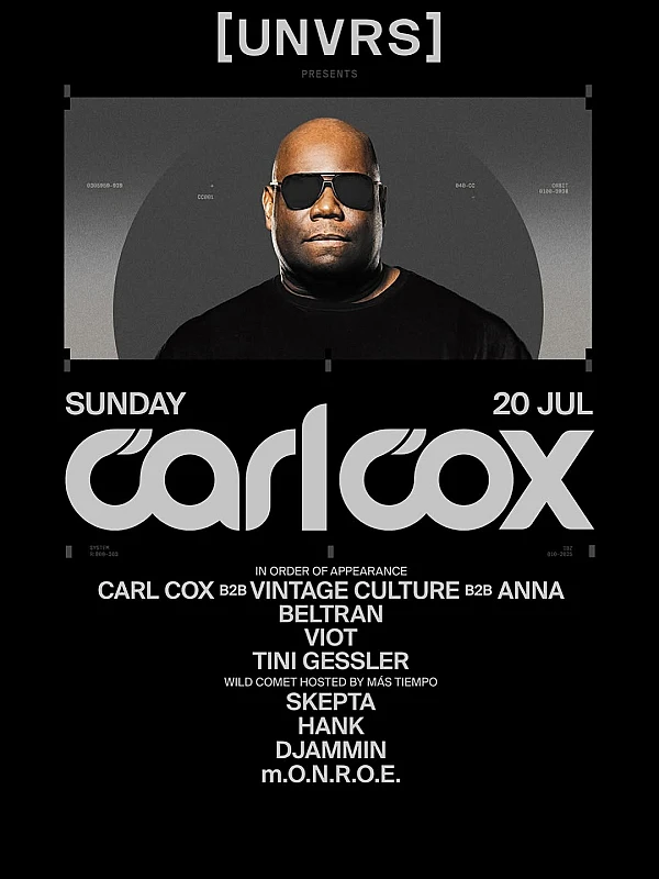 Carl Cox at UNVRS Ibiza