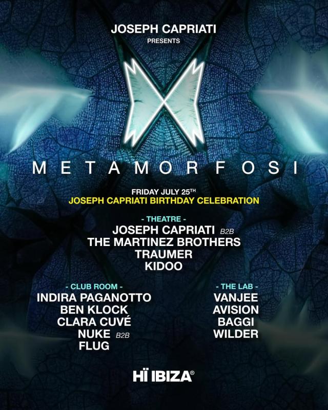 Joseph Capriati presents Metamorfosi