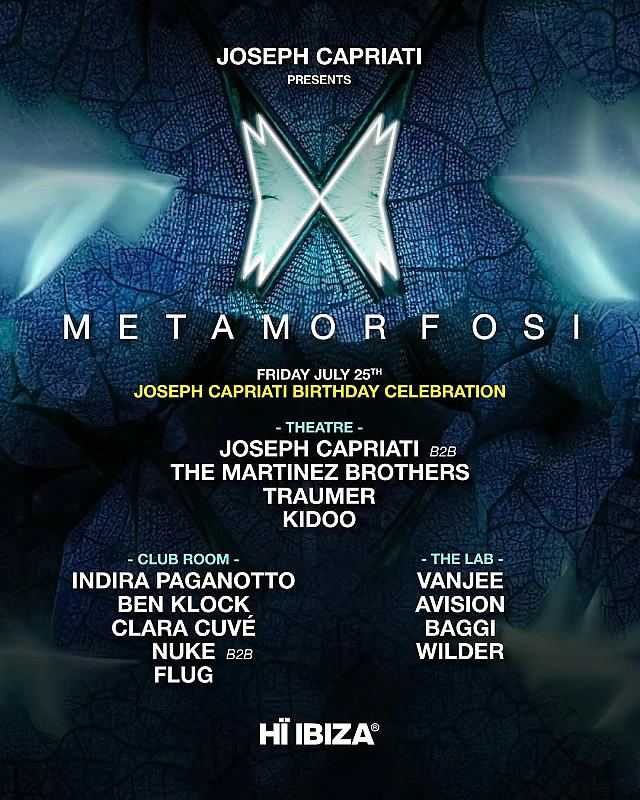 Joseph Capriati presents Metamorfosi