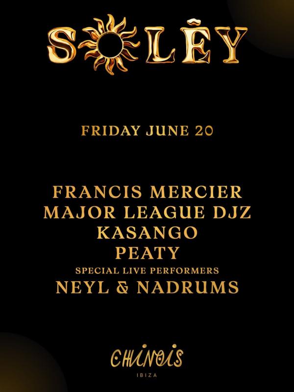 Francis Mercier presents Solèy