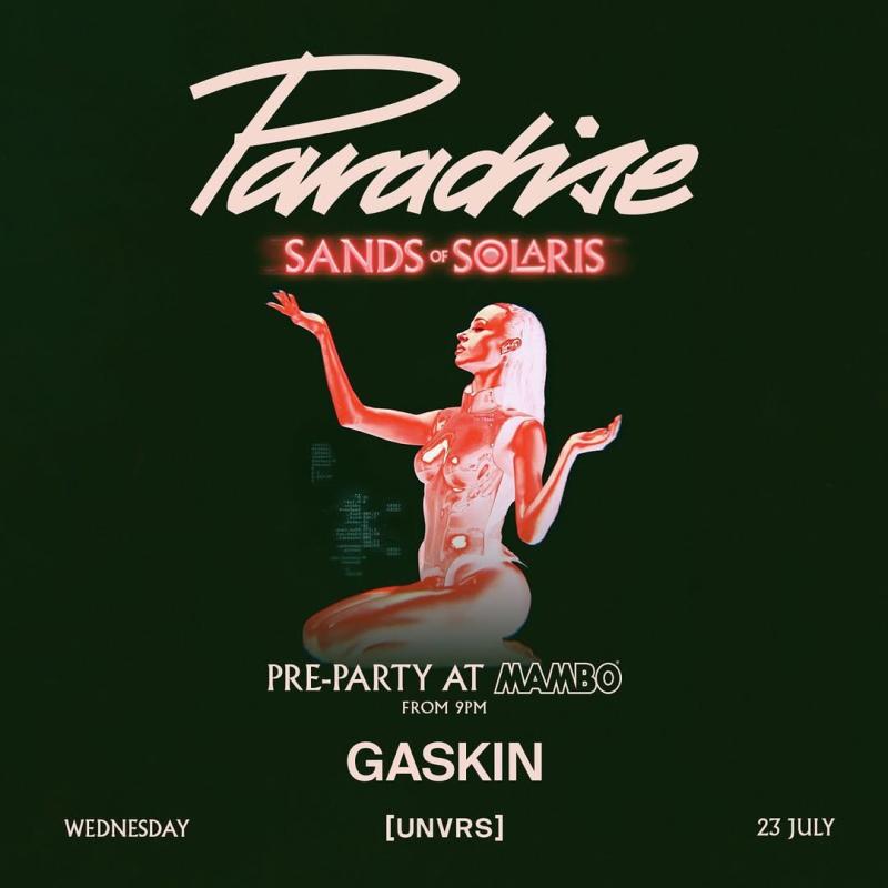 Paradise Sands of Solaris official pre-party