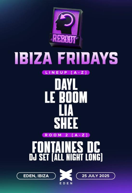 Reboot Ibiza Fridays