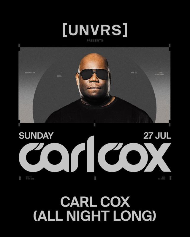 Carl Cox at UNVRS Ibiza