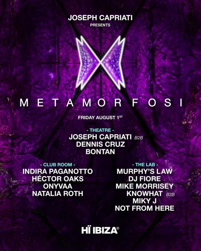 Joseph Capriati presents Metamorfosi