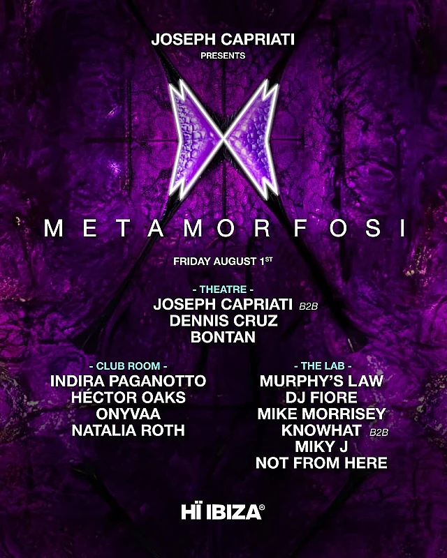 Joseph Capriati presents Metamorfosi