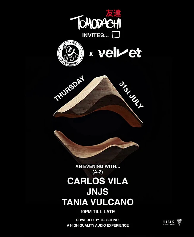 Tomodachi invites The Unknown x Velvet