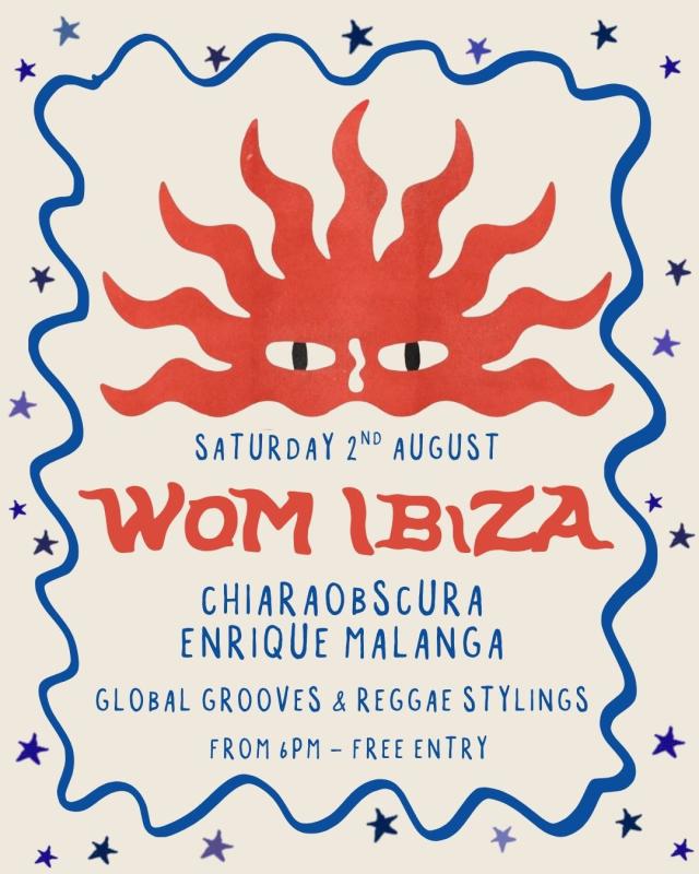 WOM Word of Mouth Radio Cafe Ibiza