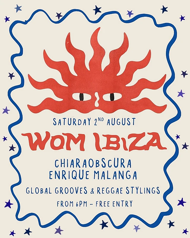 WOM Word of Mouth Radio Cafe Ibiza