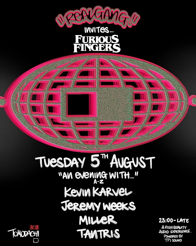 Tomodachi invites Furious Fingers