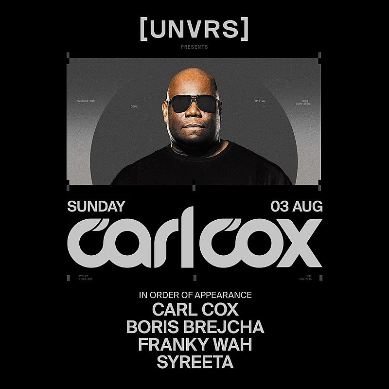 Carl Cox at UNVRS Ibiza