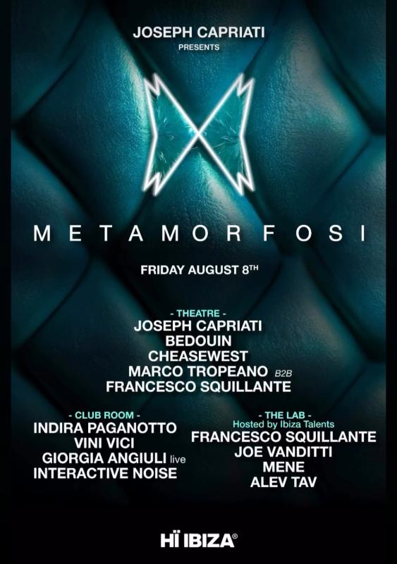 Joseph Capriati presents Metamorfosi