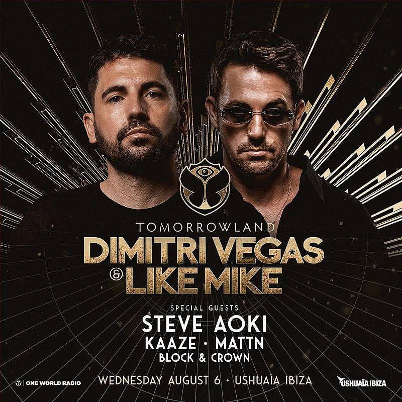 Tomorrowland and Dimitri Vegas & Like Mike