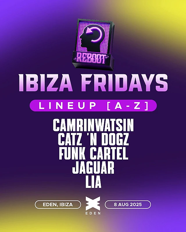 Reboot Ibiza Fridays