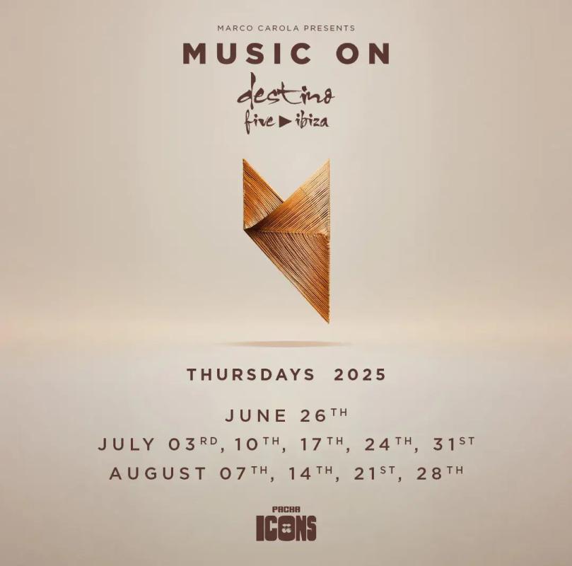 Music On Destino Five Ibiza Closing Party season 2025