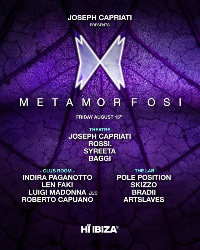 Joseph Capriati presents Metamorfosi