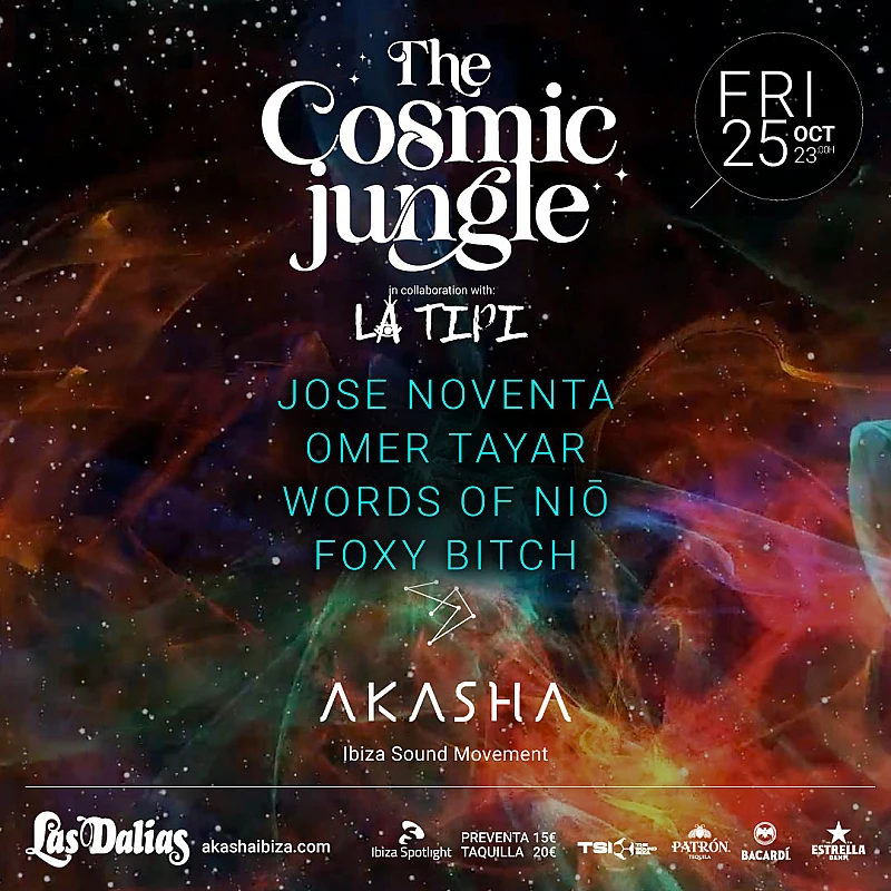 The Cosmic Jungle x La Tipi