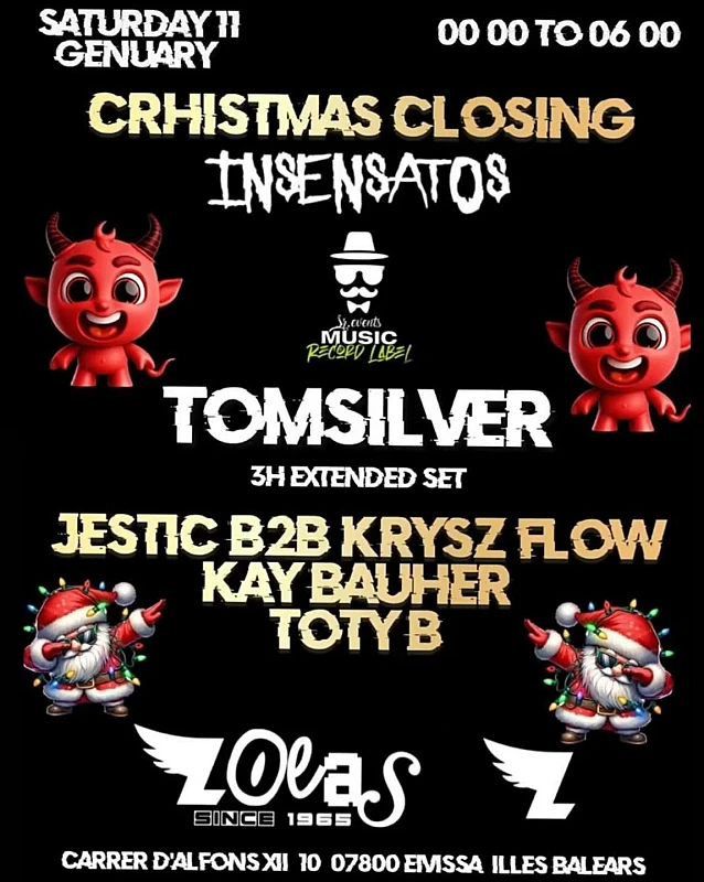 Insensatos Christmas Closing