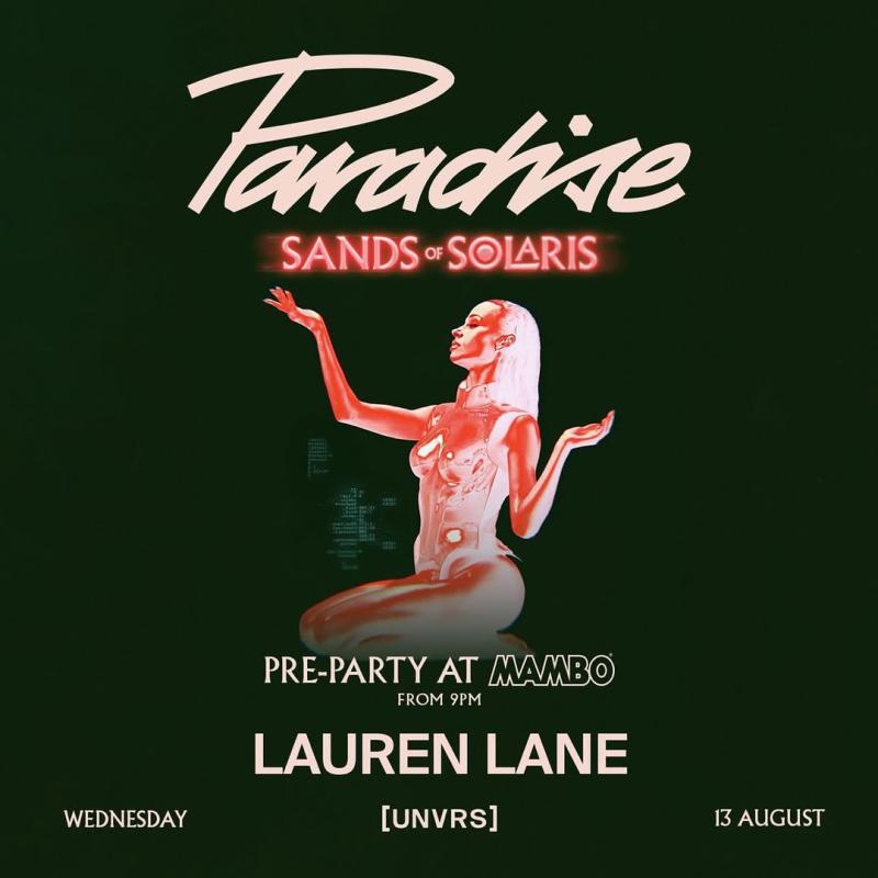 Paradise Sands of Solaris official pre-party
