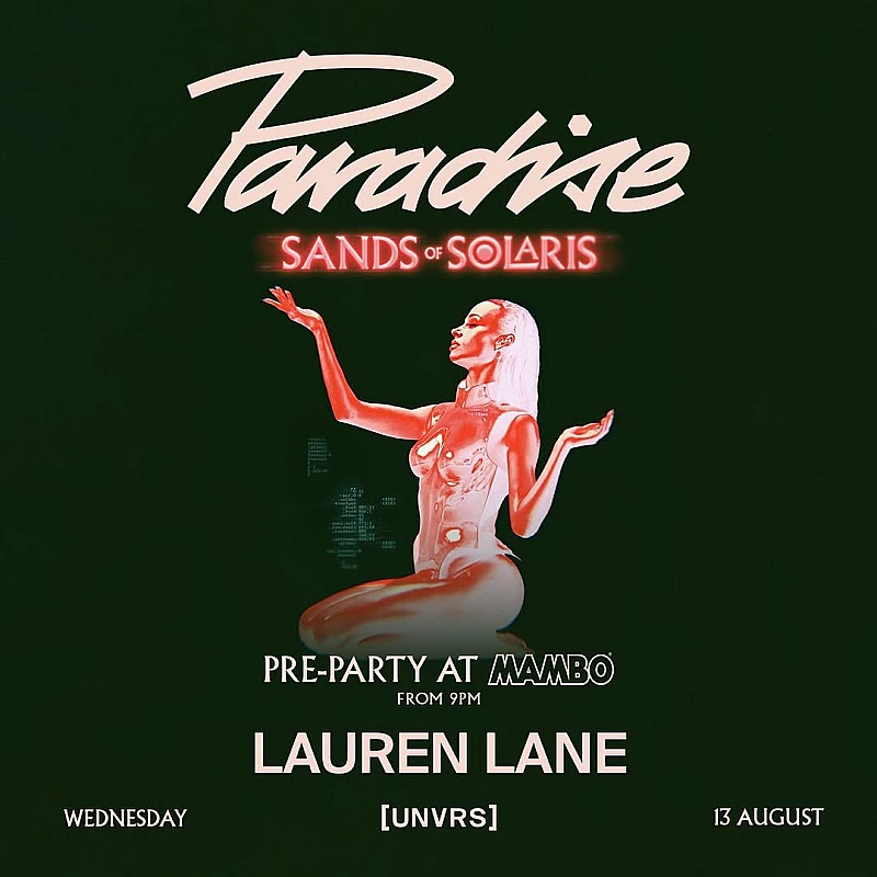 Paradise Sands of Solaris official pre-party