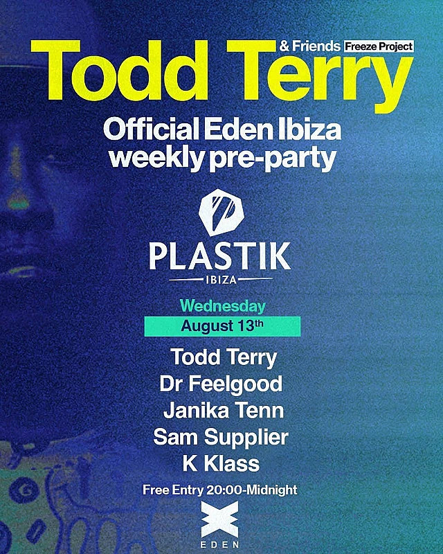 Todd Terry pre-party