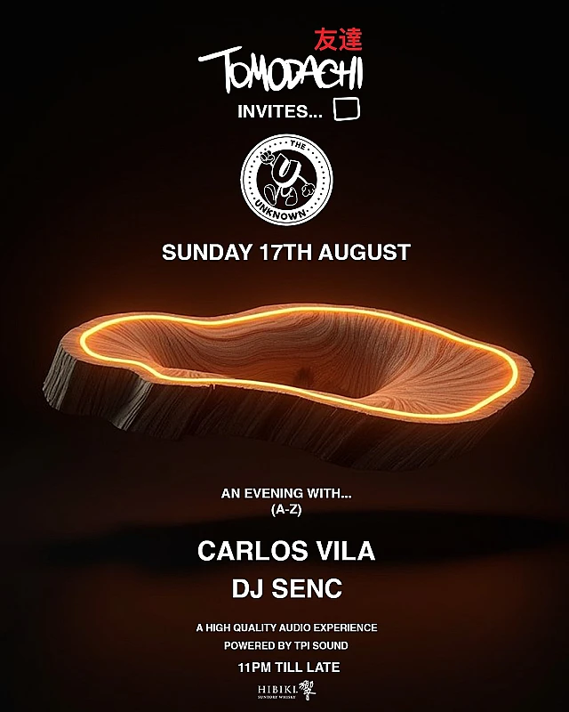 Tomodachi invites... The Unknown