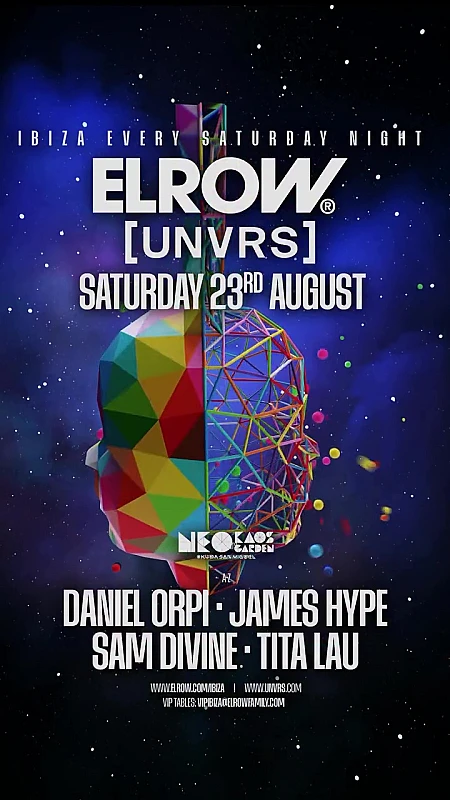 Elrow at UNVRS Ibiza