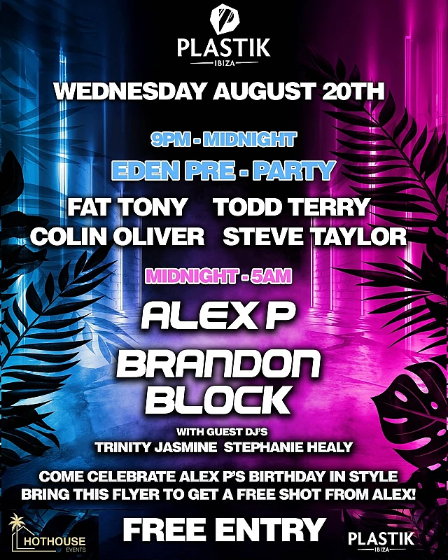 Todd Terry pre-party