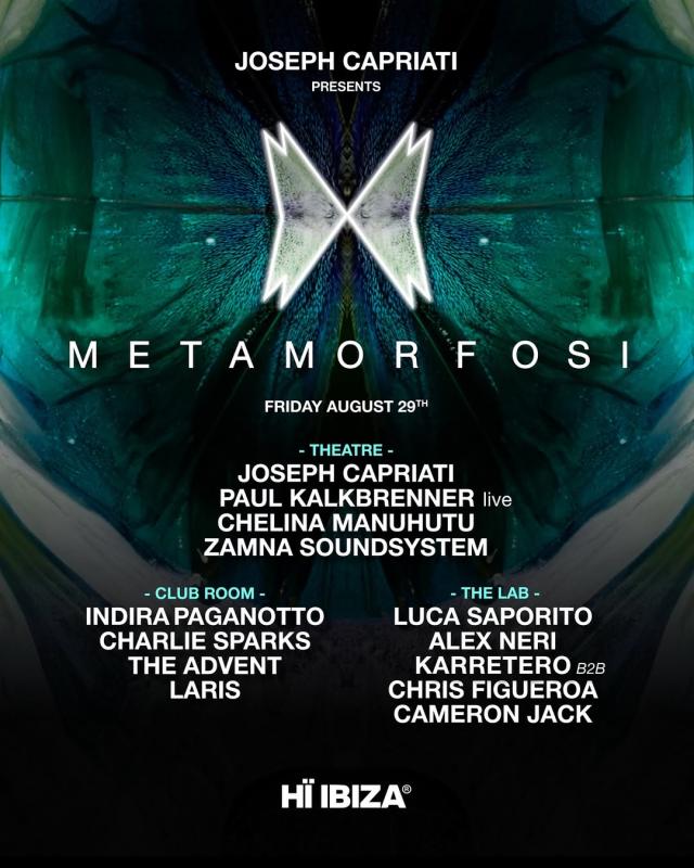 Joseph Capriati presents Metamorfosi