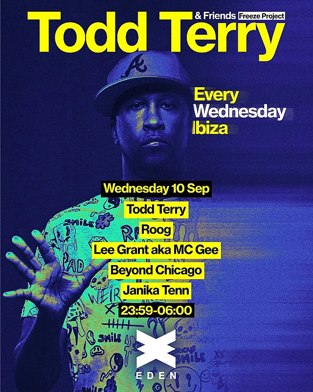 Todd Terry Presents Freeze Project Pre Party