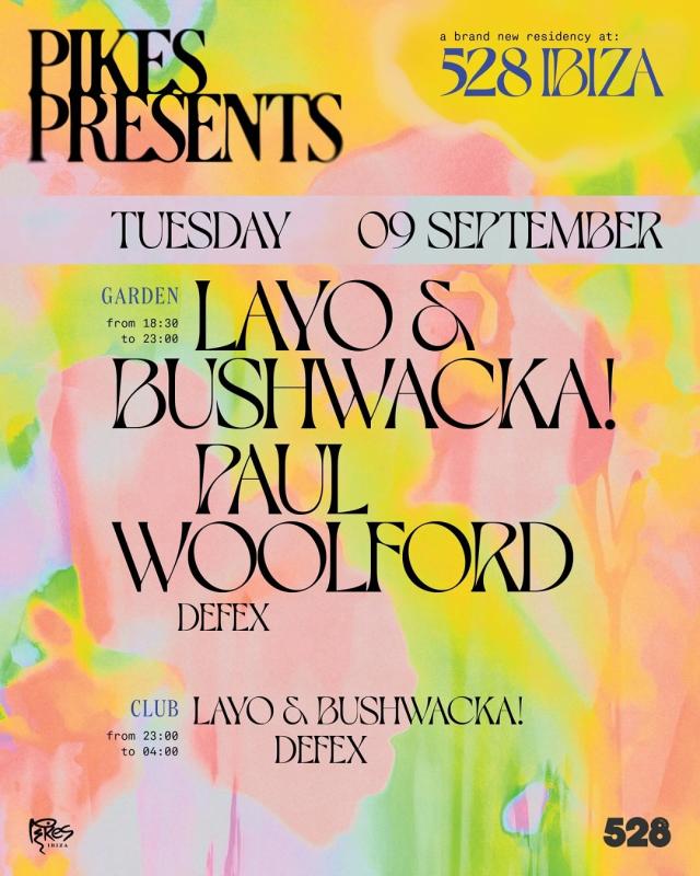 Pikes presents 528 Ibiza House Party