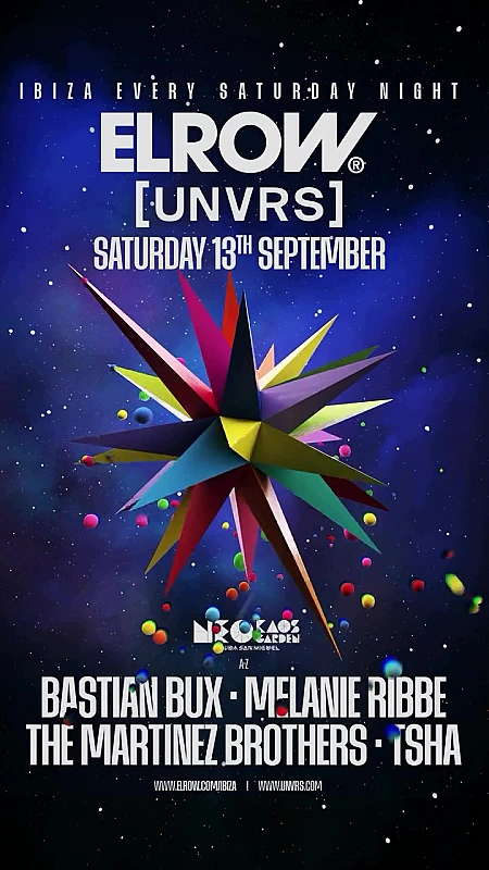 Elrow at UNVRS Ibiza